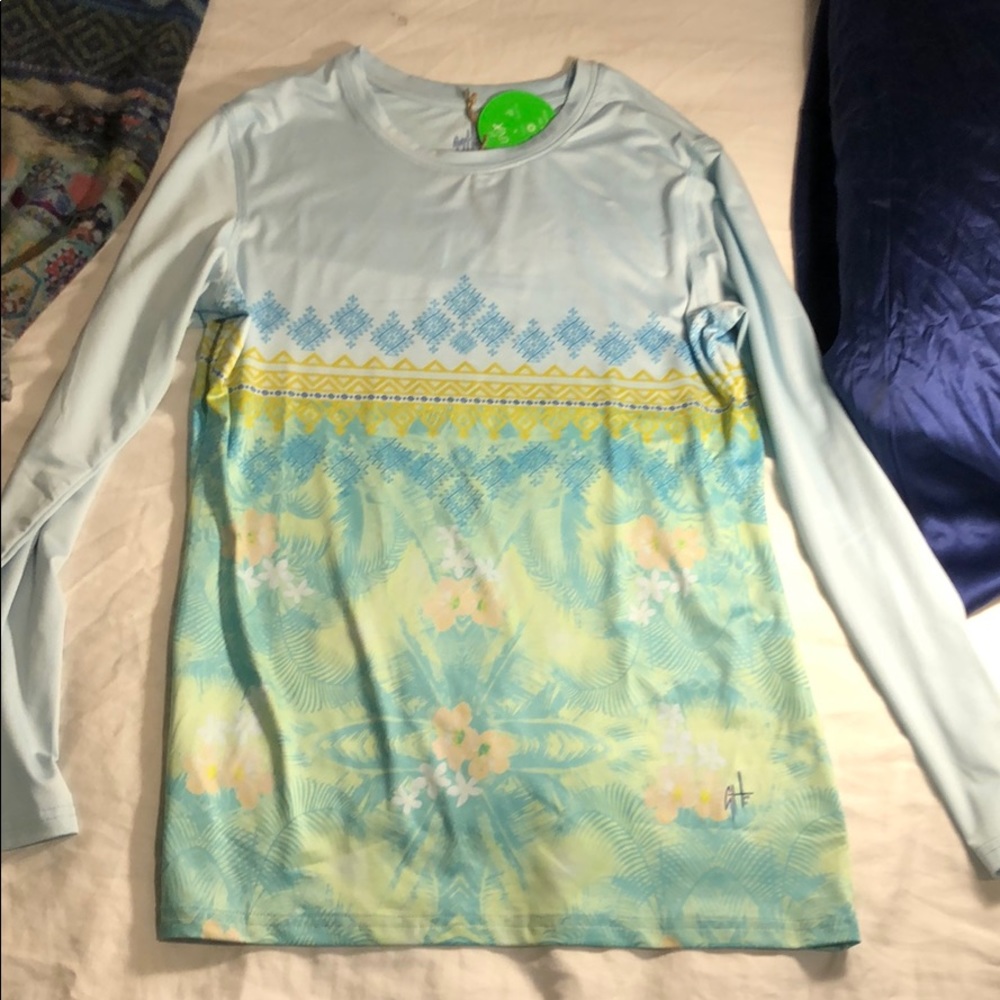 GUY HARVEY Calm Rays L/S Protection Shirt